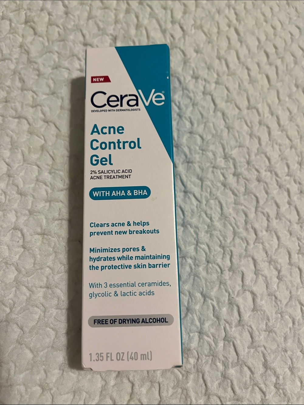 NWT CeraVe Acne Control Gel